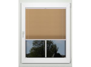 4042627367988 - Plissee INDEKO simple braun (cappuccino weiß) Plissees 220cm zweiseitig verschiebbar 106cm Obermaterial 94% Polyester 6% sonstige Fasern nach Maß B106cm H220cm 4042627367988 - Plissee INDEKO simple braun (cappuccino weiß) Plissees 220cm zweiseitig verschiebbar 106cm Obermaterial 94% Polyester 6% sonstige Fasern nach Maß B106cm H220cm