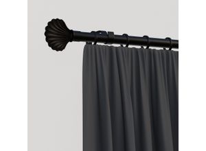 4042627446690 - Gardinenstange INDEKO Volterra schwarz L300cm Ø16mm Eisen Gardinenstangen