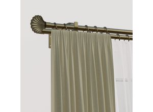 4042627447659 - Gardinenstange INDEKO Volterra gold (altmessingfarben) L180cm Ø16mm Eisen Gardinenstangen
