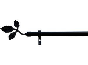 4042627453100 - Gardinenstange INDEKO Toskana schwarz L230cm Ø16mm Eisen Gardinenstangen