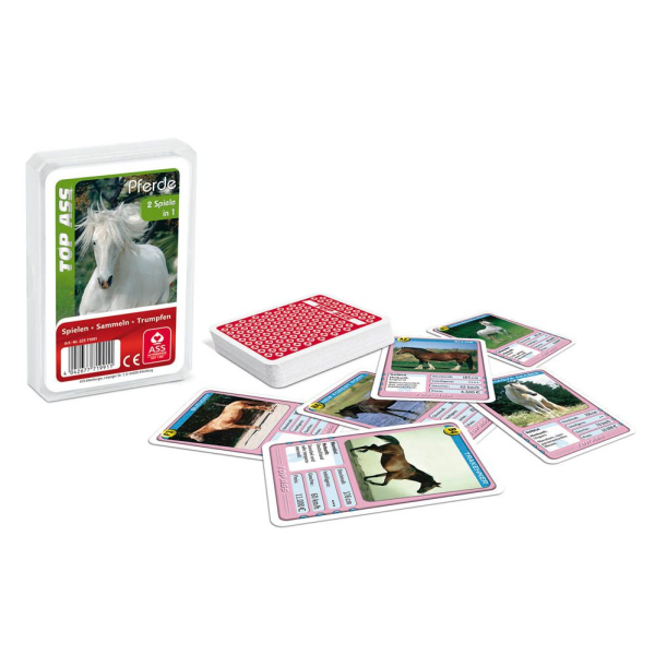 4042677719911 - ASS ALTENBURGER Top ASS Quartett Pferde Kartenspiel