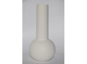 4042706660108 - EDWIN RATTERMANN Vase APULIA (BHT 12x24x12 cm) BHT 12x24x12 cm weiß Blumenvase Blumengefäß