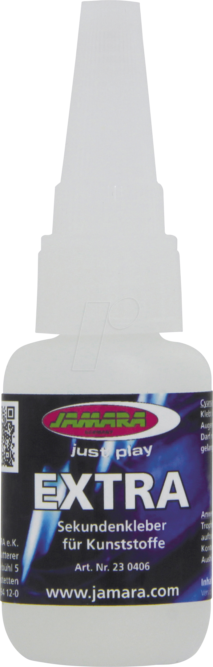4042774150440 - JAMARA 230406 - Sekundenkleber EXTRA für Kunststoffe 20g 4042774150440 - JAMARA 230406 - Sekundenkleber EXTRA für Kunststoffe 20g
