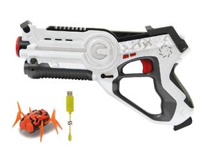 4042774442330 - JAMARA Impulse Laser Gun Bug Hunt Set weiss orange