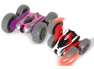 4042774463229 - JAMARA-410175-SpinX Stuntcar lila-rosa 24GHz