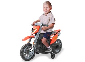 4042774464967 - JAMARA-460679-Ride-on Motorrad Power Bike orange 6V