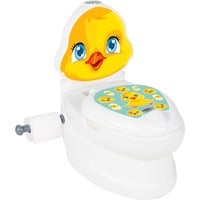 4042774467395 - JAMARA-460956-Meine kleine Toilette Küken mit Spülsound und Toilettenpapierhalter