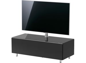 4042776073730 - Lowboard JUST BY SPECTRAL Just Racks Sideboards Gr B H T 111 cm x 38 cm x 48 cm TV - Paket schwarz Lowboards JRL 1100T Breite 111 cm wahlweise mit Basis- oder TV-Paket