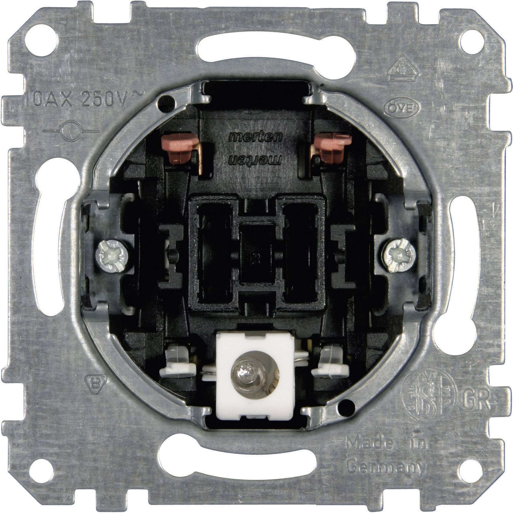 4042811144517 - Merten Aus-Kontrollschalter MEG3102-0000 Einsatz 2pol Steckklemmen