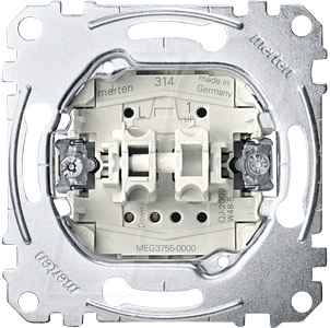 4042811144869 - Merten Rollladentaster MEG3755-0000 Einsatz 1pol Steckklemmen