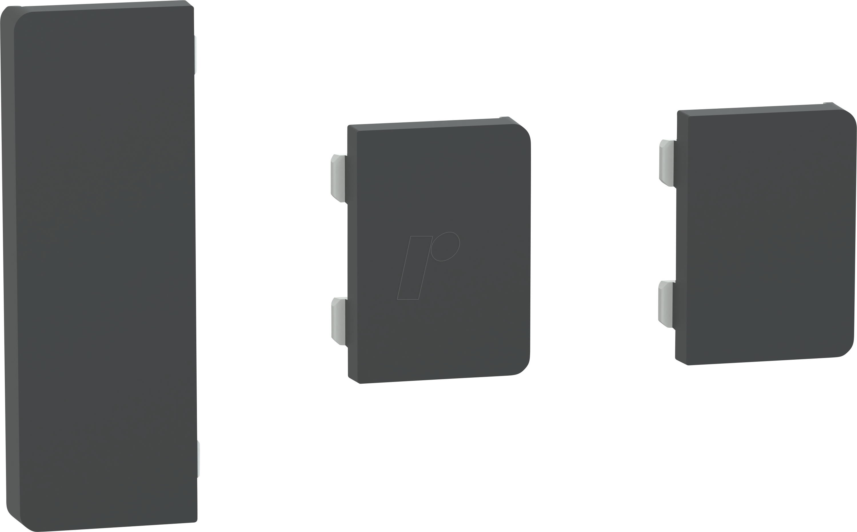 4042811233891 - ME MEG6193-6034 - Tastsensor Flex KNX System Design 3fach Wippe Anthrazit