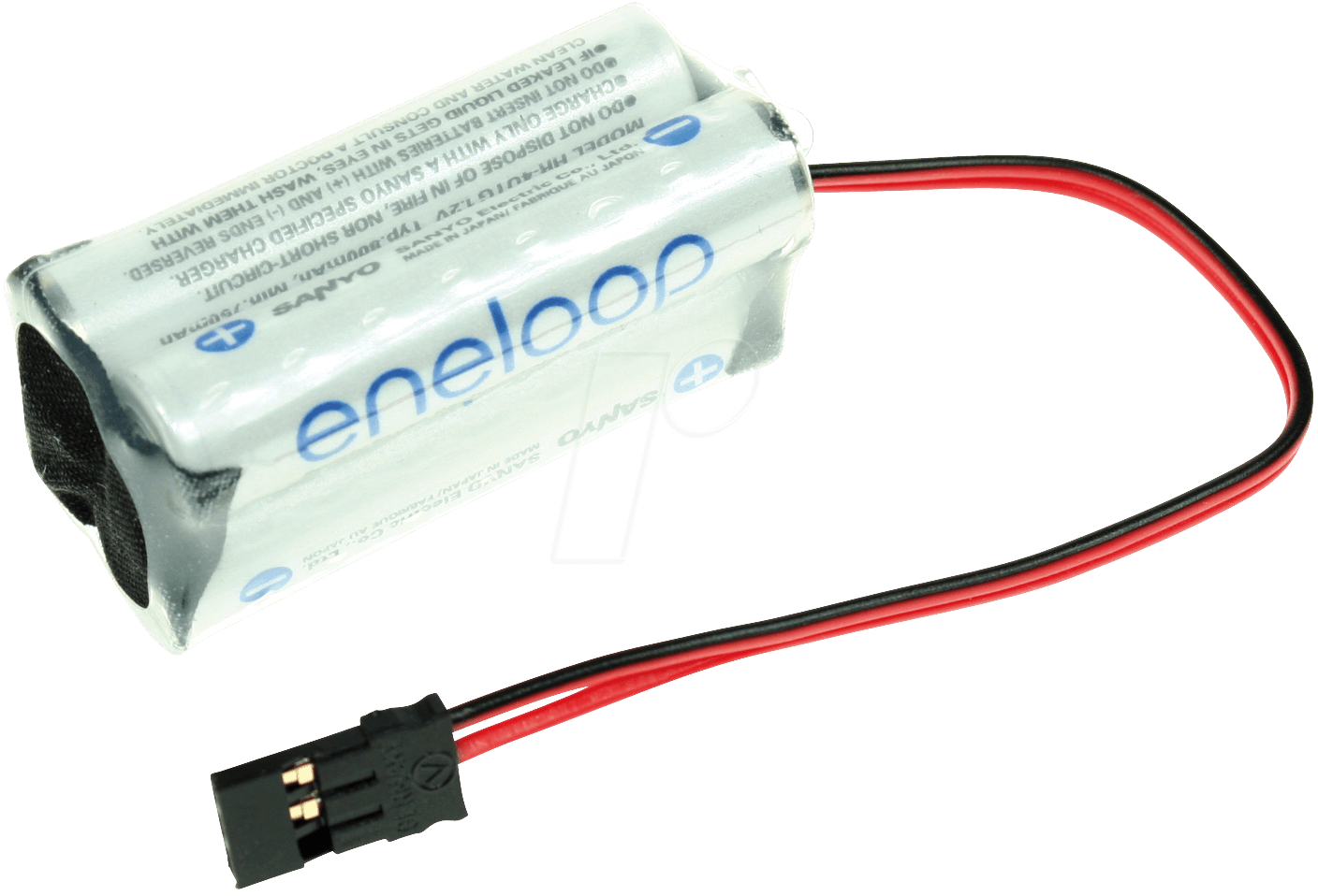 4042883240056 - eneloop Würfel F2x2 Akkupack 4x Micro (AAA) Kabel Stecker NiMH 48 V 750 mAh