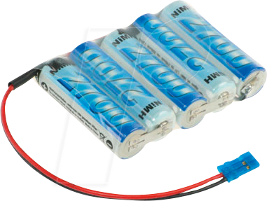 4042883268838 - XCELL 6V2700 GR1 - Akku-Pack NiMh 60 V 2700 mAh 5 Zellen Graupner