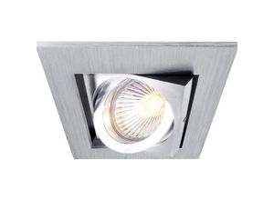 4042943112354 - Deko Light Kardan I 110100 Deckeneinbauring LED Halogen GU53 MR 16 50 W Silber