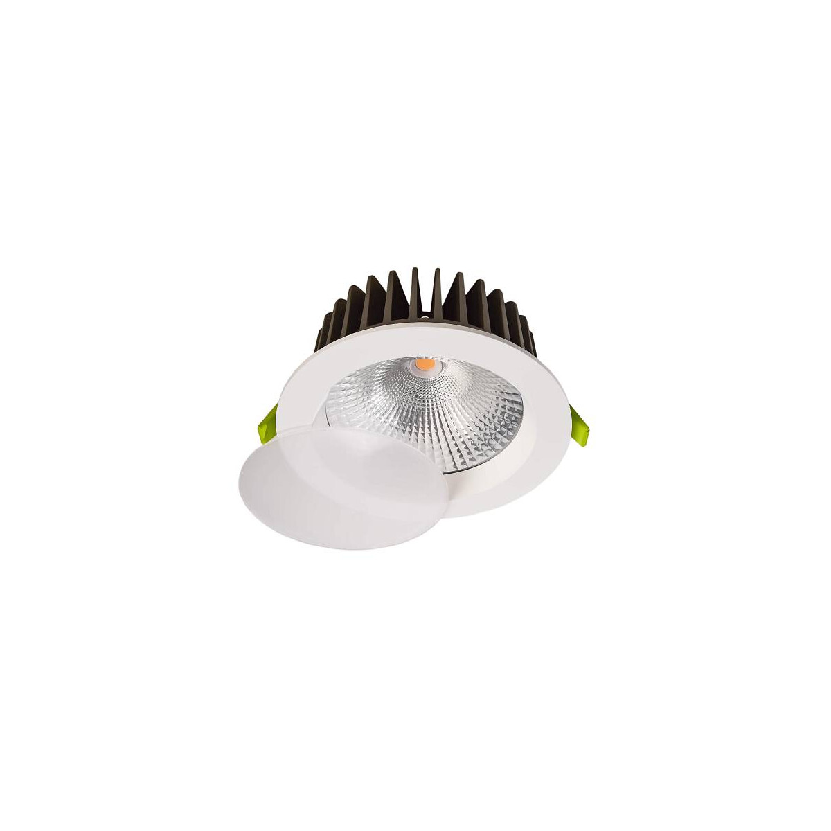 4042943131690 - Deko Light 565180 COB 130 LED-Einbauleuchte EEK G (A - G) LED fest eingebaut 1850 W Verkehrsweiß (RAL 9016)