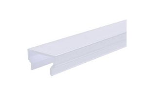 4042943133229 - Deko-Light Reprofil Abdeckung H-01-10 Kunststoff milchig 40% Transmission Länge 3000 mm