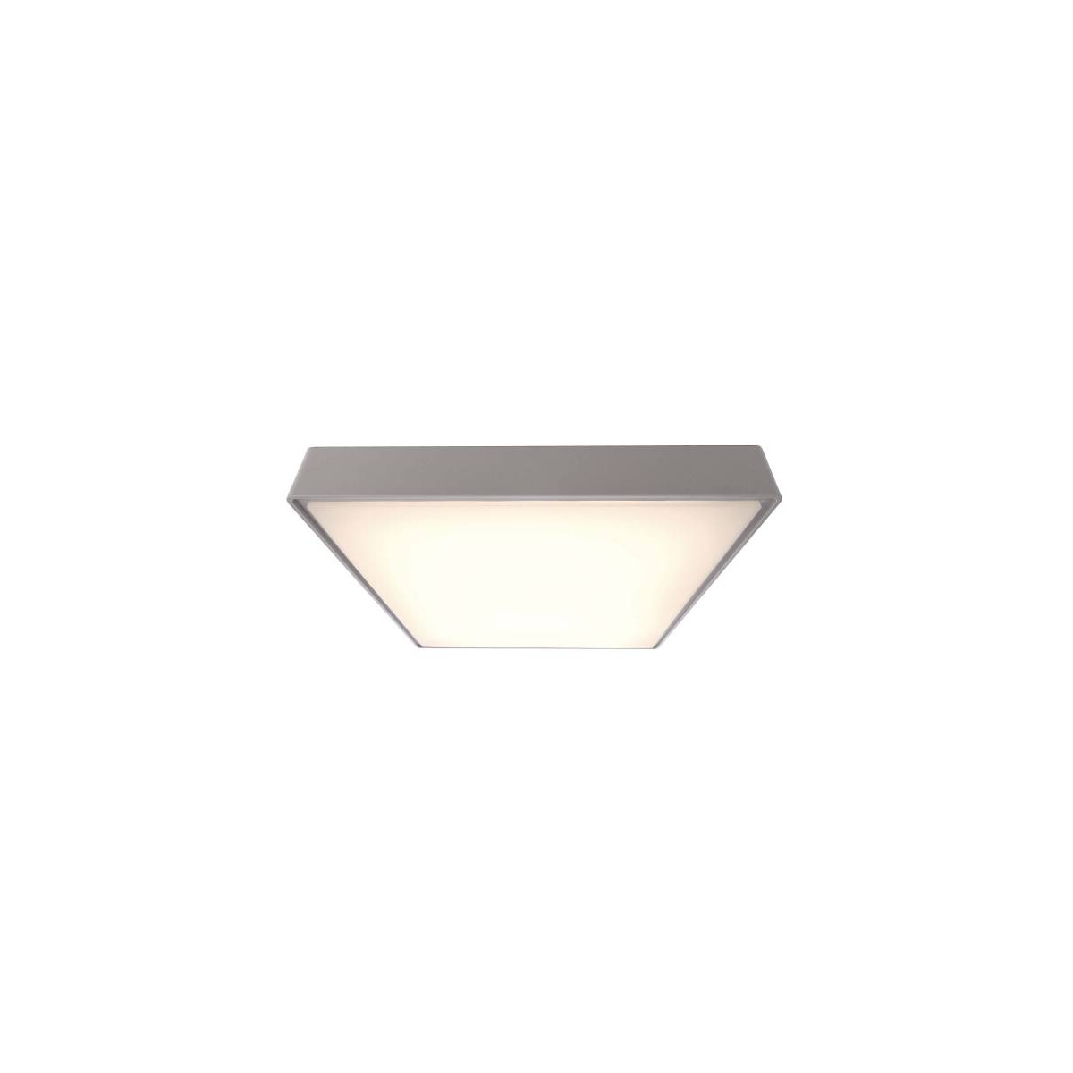 4042943135162 - Deko Light 348007 Quadrata III Deckenaufbauleuchte LED EEK G (A - G) 21 W Platin-Grau