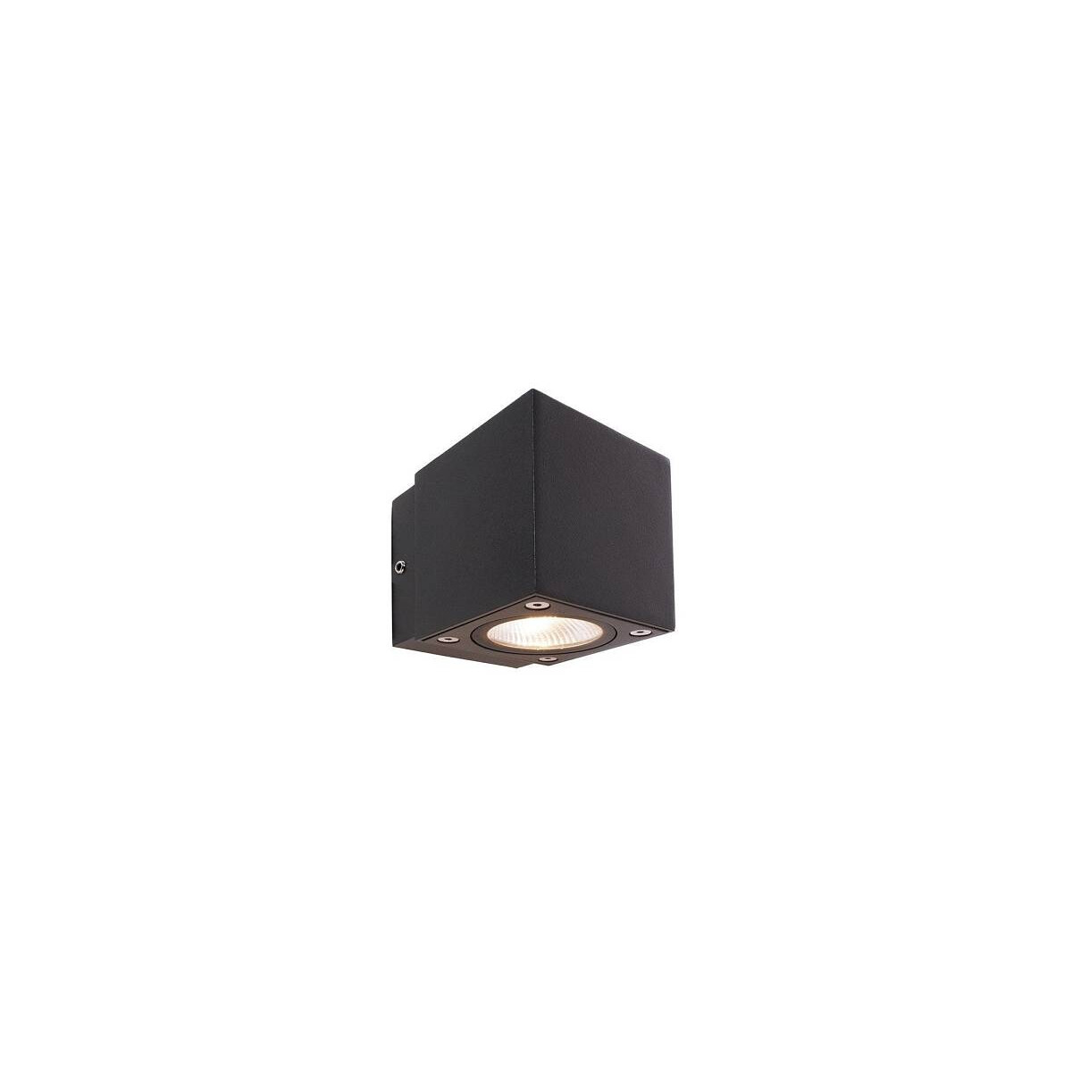 4042943139498 - Led Wandaufbauleuchte Cubodo ii Single Dg Mini in - grey - Deko-light