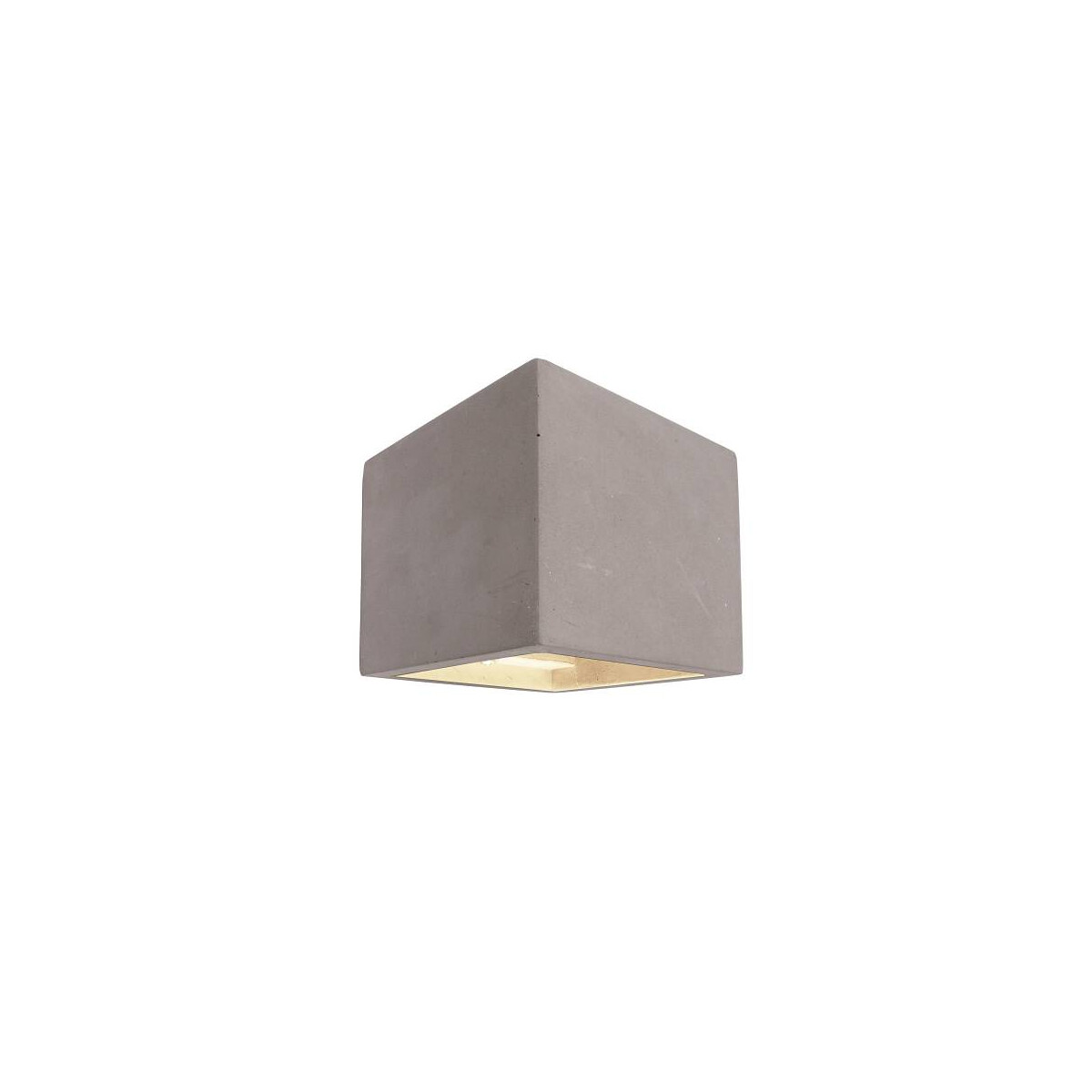 4042943144867 - Deko Light Cube Cube Wandaufbauleuchte G9 25 W Grau