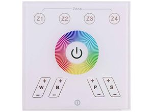 4042943145192 - KapegoLED Controller Touchpanel RF Color + White 220-240V AC 50-60Hz 200 W