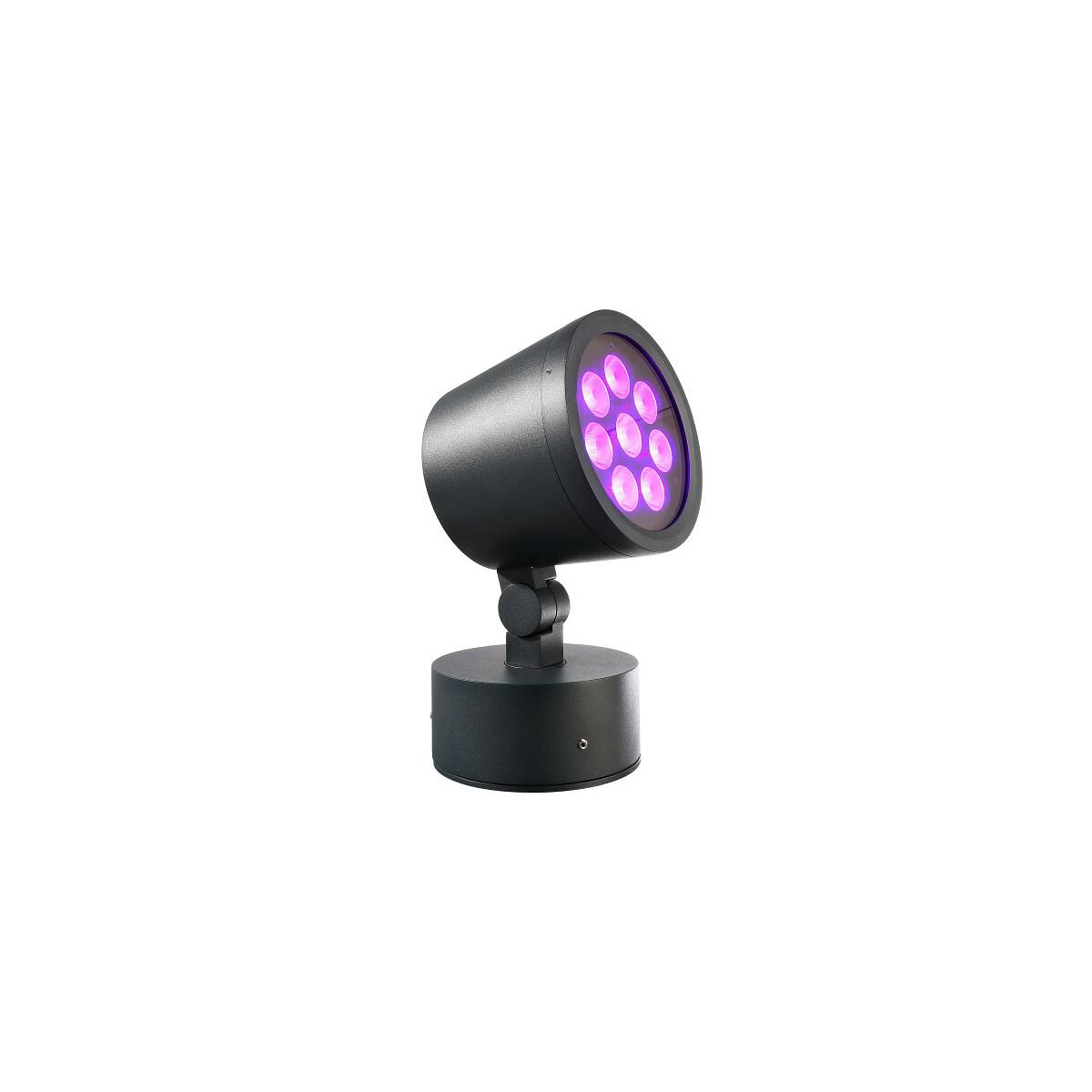 4042943160485 - Deko Light Colt Aufbauleuchte LED LED fest eingebaut 25 W EEK F (A - G) RGB Kaltweiß Schwarz-Grau