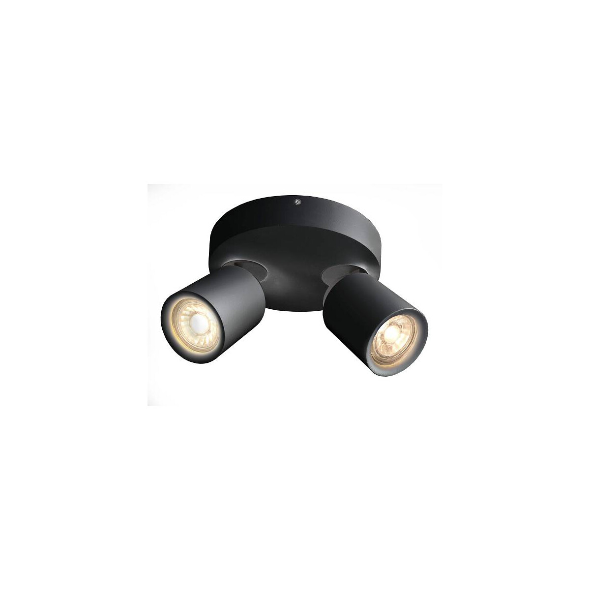 4042943172570 - Deko Light Librae Round II Deckenaufbauleuchte GU10 50 W Tiefschwarz (RAL 9005)