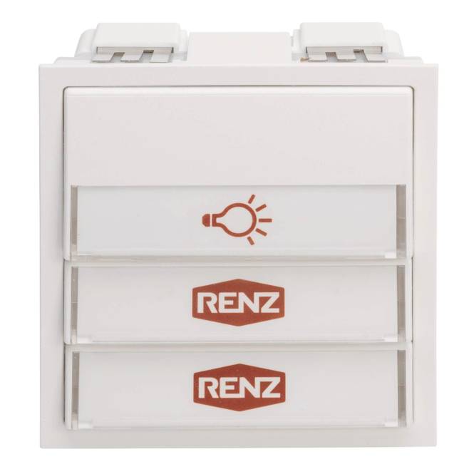 4043075000922 - RENZ Tastenmodul 97-9-85275 1 Licht- 2 Taster weiss (alt97-9-85106) 4043075000922 - RENZ Tastenmodul 97-9-85275 1 Licht- 2 Taster weiss (alt97-9-85106)
