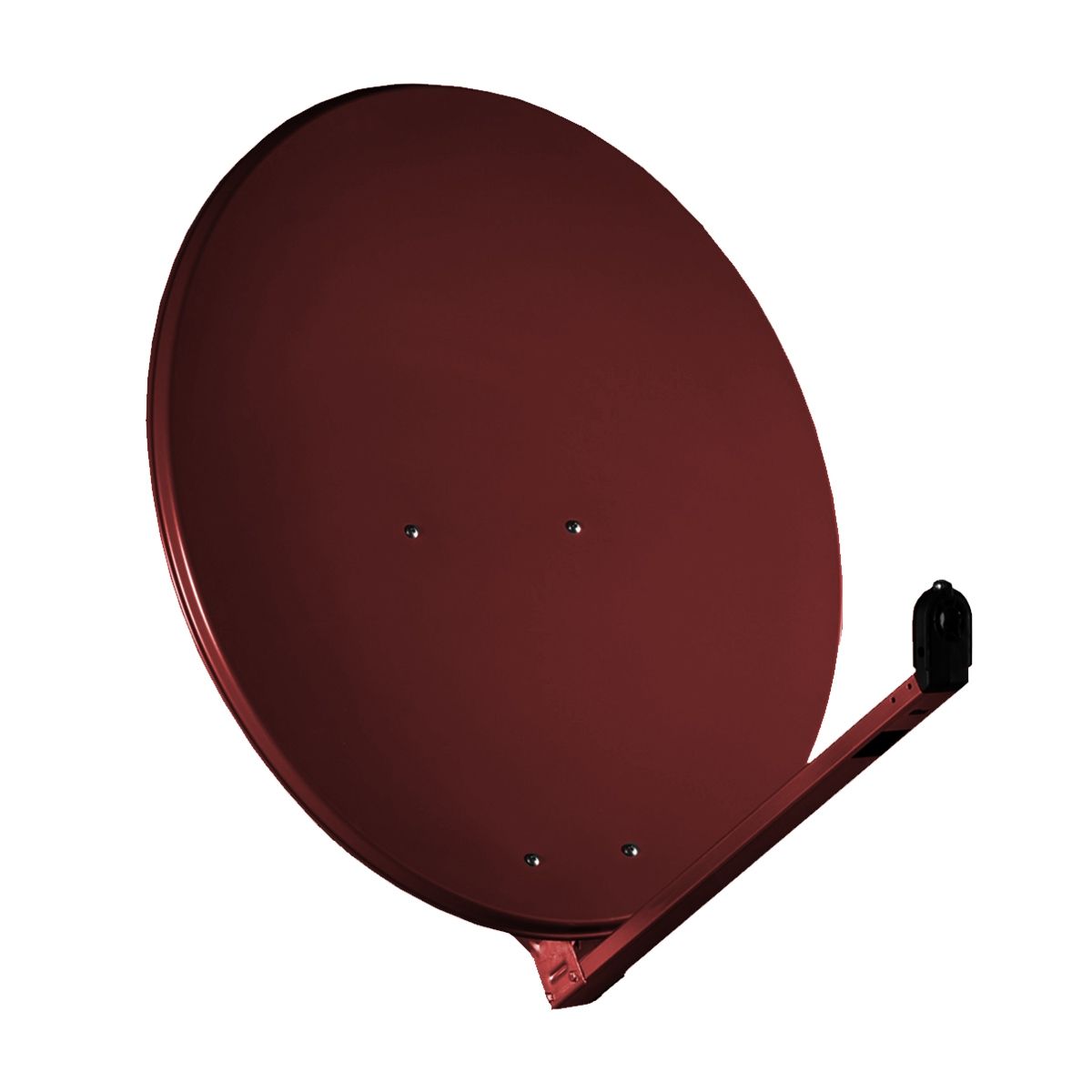 4043089031653 - Sat Antenne L Serie 65cm Aluminium Satellitenschüssel - ziegelrot