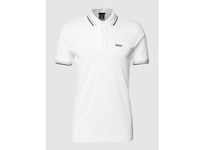 4043143814079 - Regular Fit Poloshirt mit Label-Stitching Modell Paddy