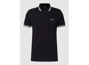 4043143826102 - Regular Fit Poloshirt mit Label-Stitching Modell Paddy