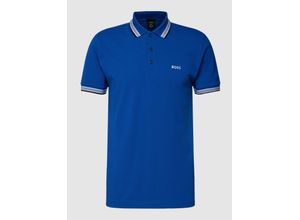 4043143828830 - Regular Fit Poloshirt mit Label-Stitching Modell Paddy