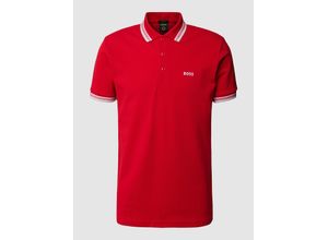 4043143833605 - Regular Fit Poloshirt mit Label-Stitching Modell Paddy