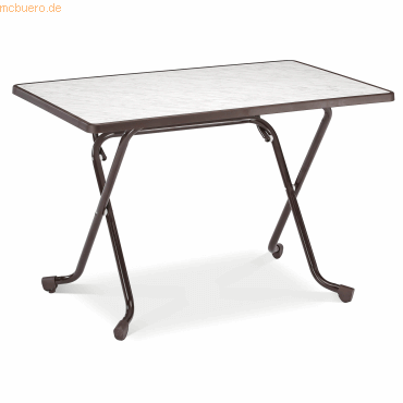 4043153002336 - Klapptisch Madrid 26521110 73cm (H) 110x110cm (BxT) rechteckig grau braun 4043153002336 BEST 4043153002336 - Klapptisch Madrid 26521110 73cm (H) 110x110cm (BxT) rechteckig grau braun 4043153002336 BEST