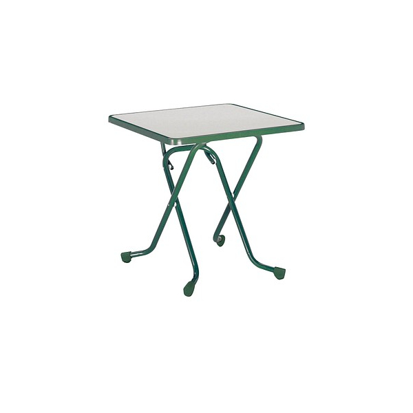 4043153002398 - Best Freizeitmoebel Tisch 26527030 Stahl Grün 670 x 670 x 730 mm