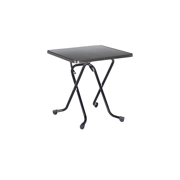 4043153081768 - Best Freizeitmoebel Tisch 26527050 Stahl Anthrazit 670 x 670 x 730 mm