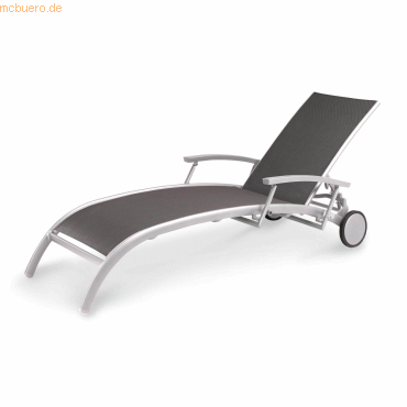 4043153088088 - Best Freizeitmoebel Aluminium Liege 47154085 Silber 4043153088088 - Best Freizeitmoebel Aluminium Liege 47154085 Silber
