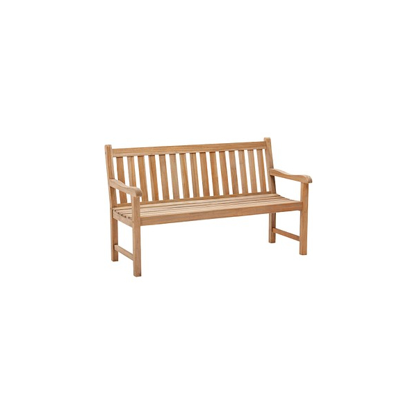 4043153094805 - Best Freizeitmoebel Teak Bank 3 Personen Braun 1500 x 820 x 600 mm