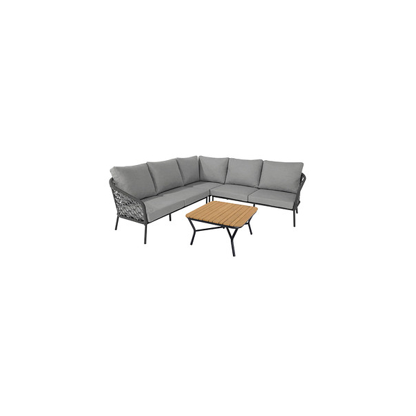 4043153114077 - Best Freizeitmoebel Lounge Gruppe 98794050 5 Personen Aluminium Anthrazit