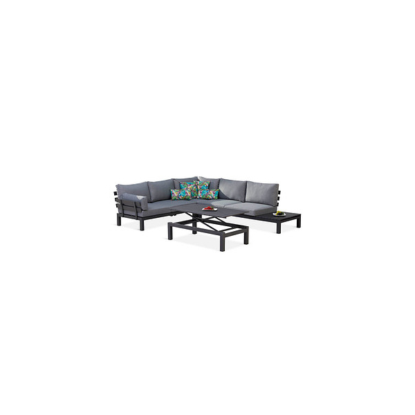 4043153116415 - Best Freizeitmoebel Lounge Gruppe 98754050 5 Personen Aluminium Anthrazit