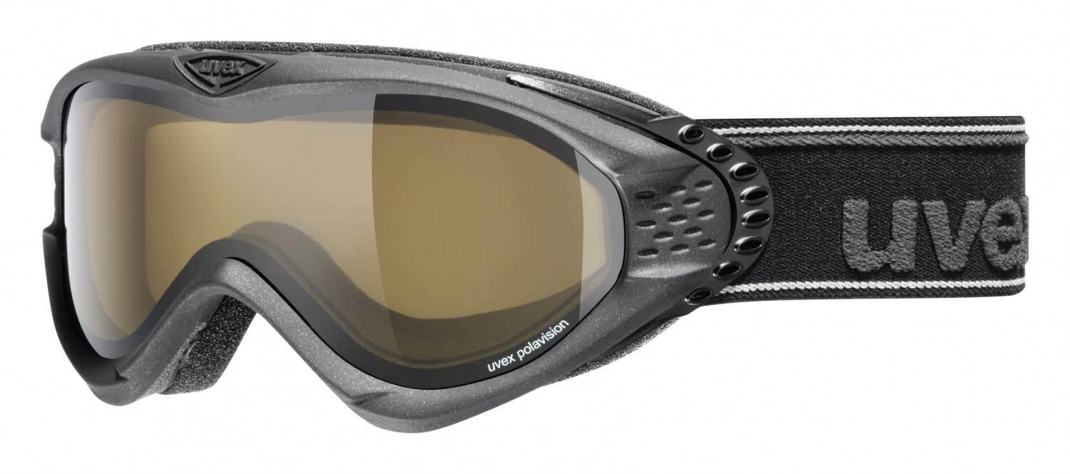 4043197224268 - uvex Skibrille Onyx Polavision (Farbe 2021 black double lens polavision brown)