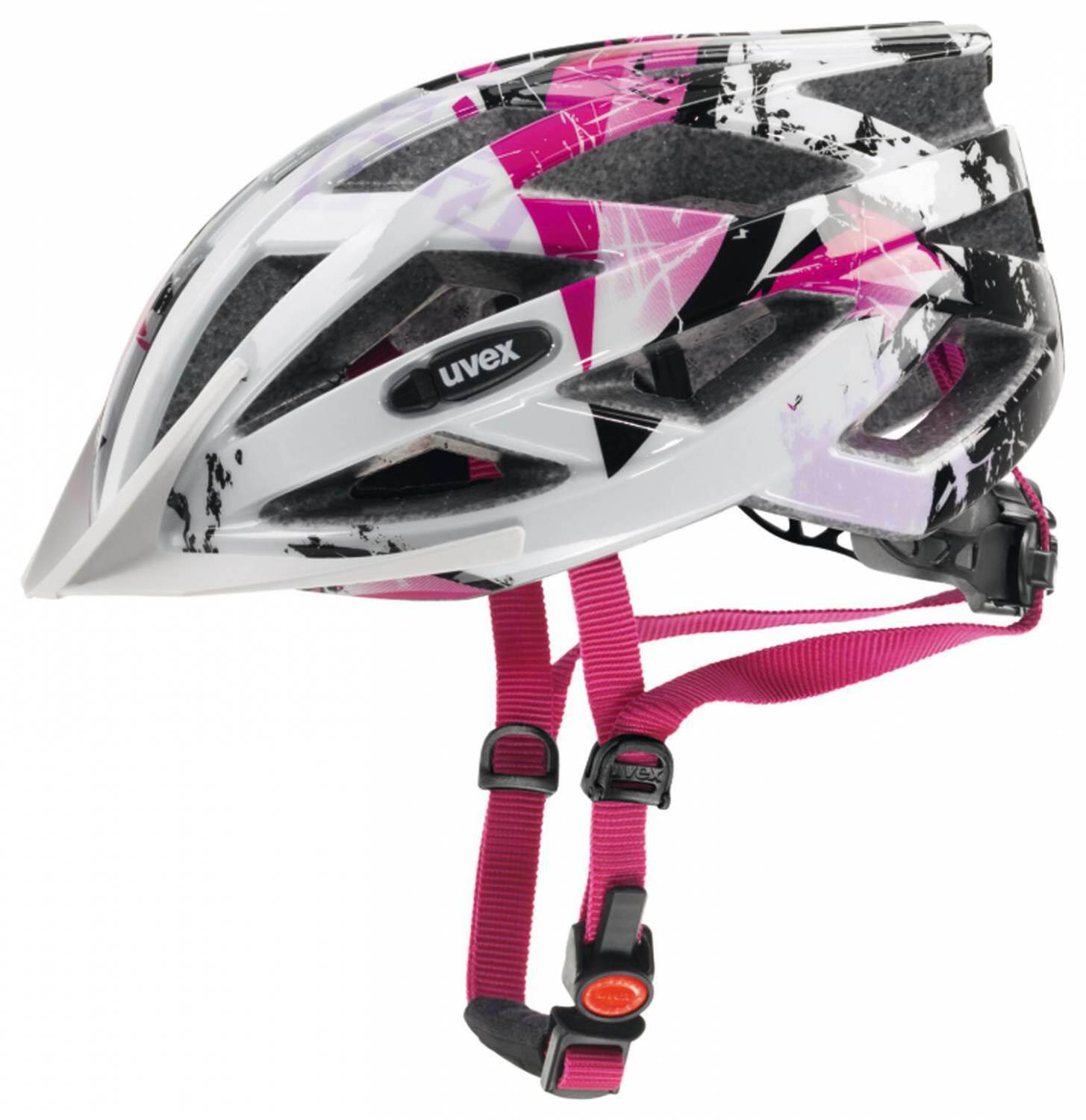 4043197255743 - uvex Air Wing Fahrradhelm (Größe 52-57 cm 01 white pink)