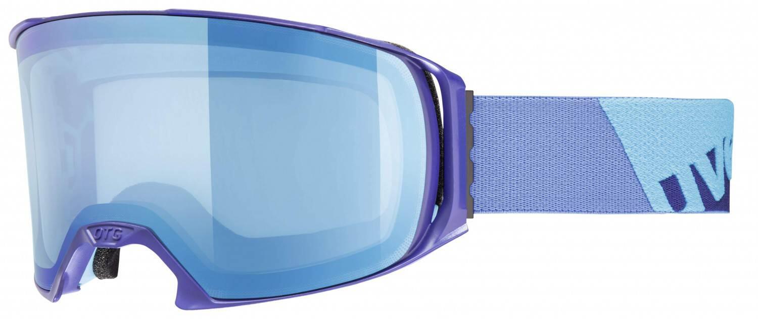 4043197259482 - uvex Craxx Brillenträgerskibrille Litemirror (Farbe 4026 indigo mat litemirror blue blue (S1))