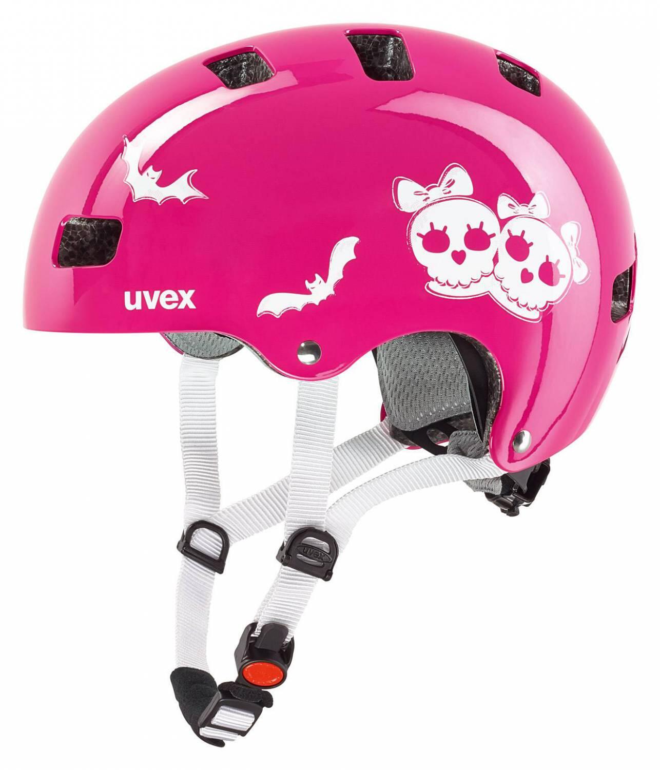 4043197272412 - uvex Kid 3 Kinder-Fahrradhelm (55-58 cm 06 scary pink)