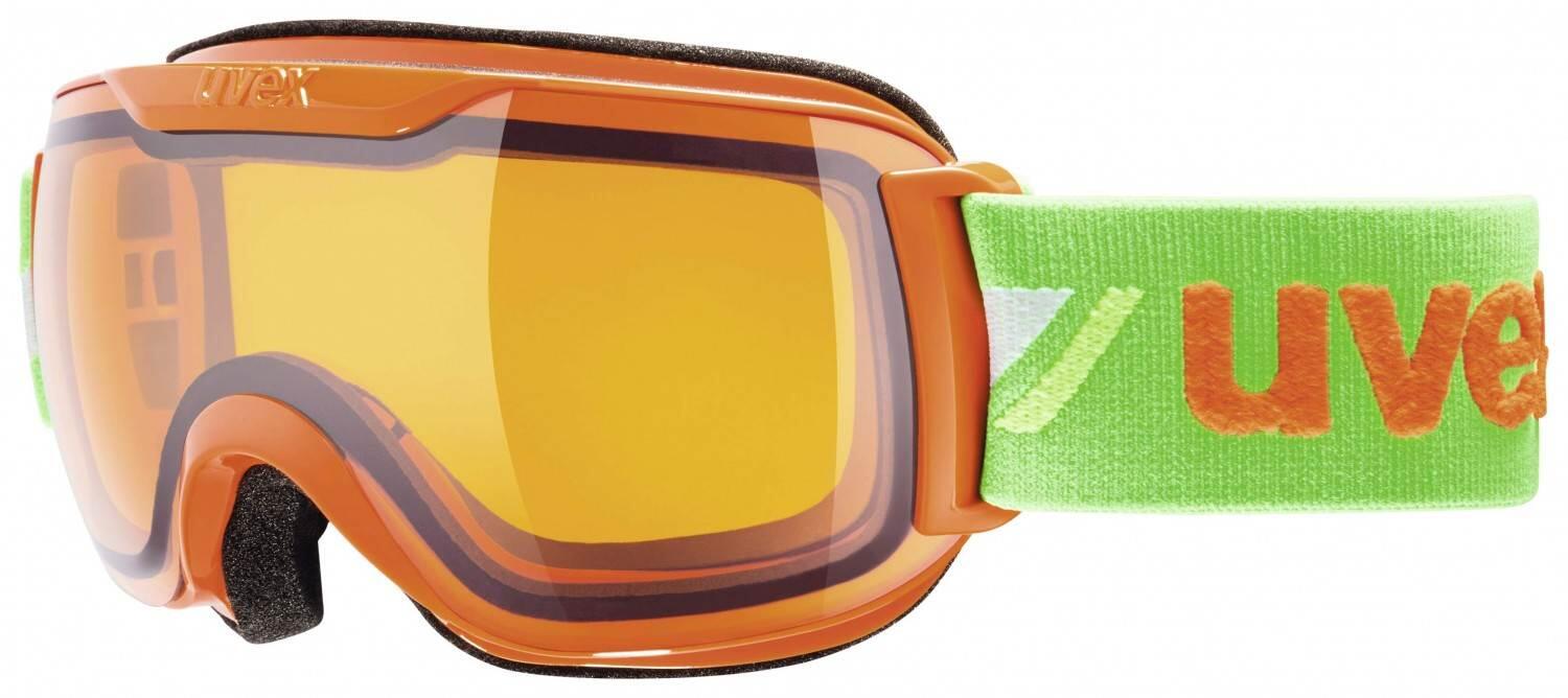 4043197275932 - uvex downhill 2000 small Race Skibrille (Farbe 6029 orange green lasergold lite clear)