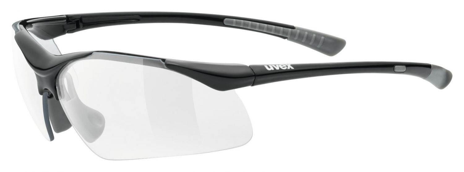 4043197285719 - uvex Sportstyle 223 Sportbrille (Farbe 2218 black grey clear (S0))