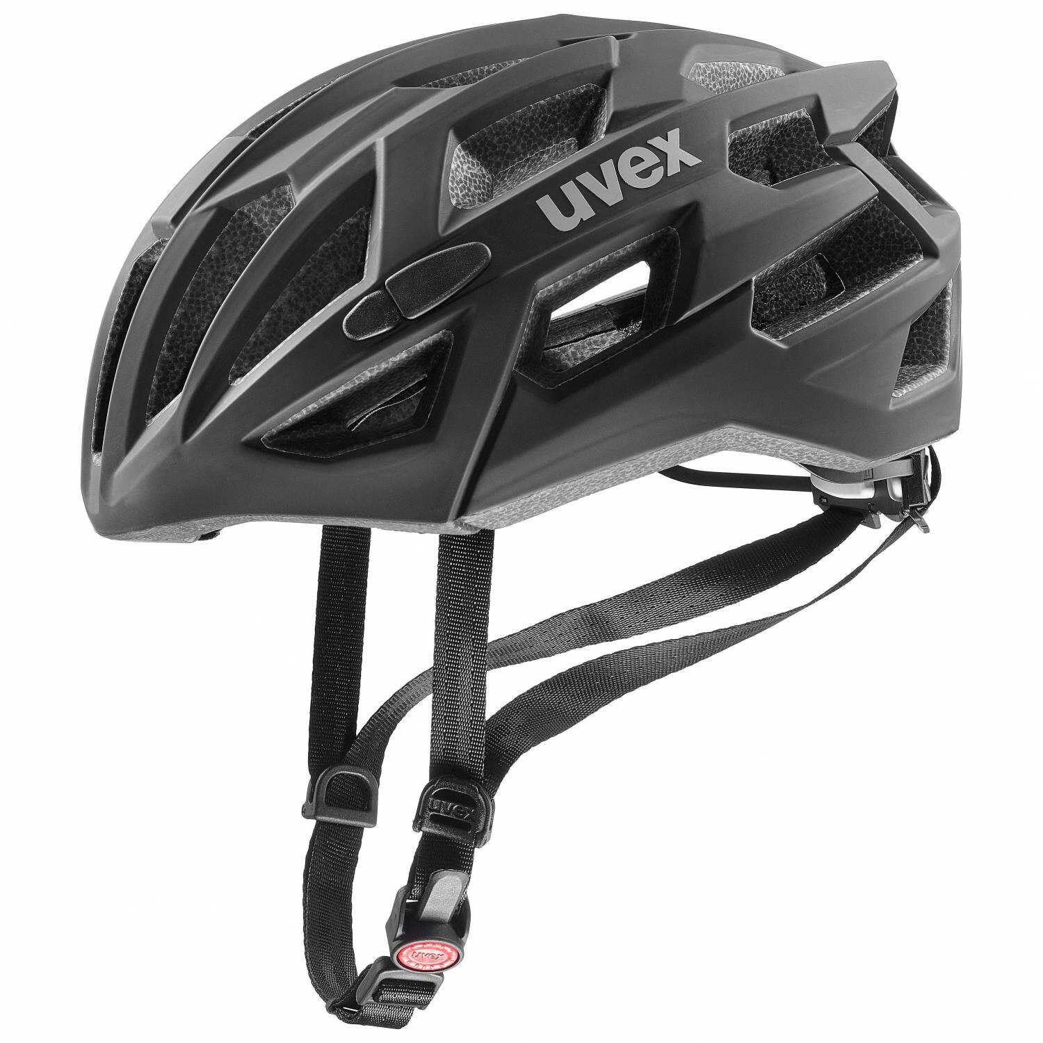 4043197312361 - uvex Race 7 Fahrradhelm (Größe 55-61 cm 01 black)