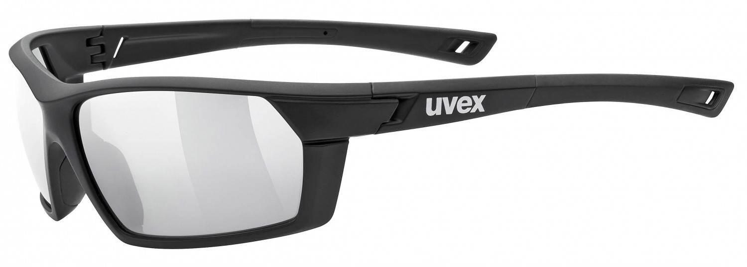 4043197313528 - uvex Sportstyle 225 Sportbrille (Farbe 2216 black mat litemirror silver (S3))