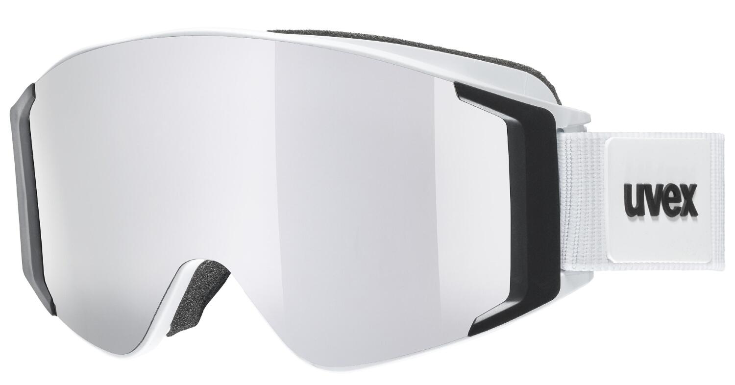 4043197317786 - uvex ggl 3000 Take Off Skibrille Brillenträger (Farbe 1030 white matt mirror silver lasergold lite clear (S1 S3))