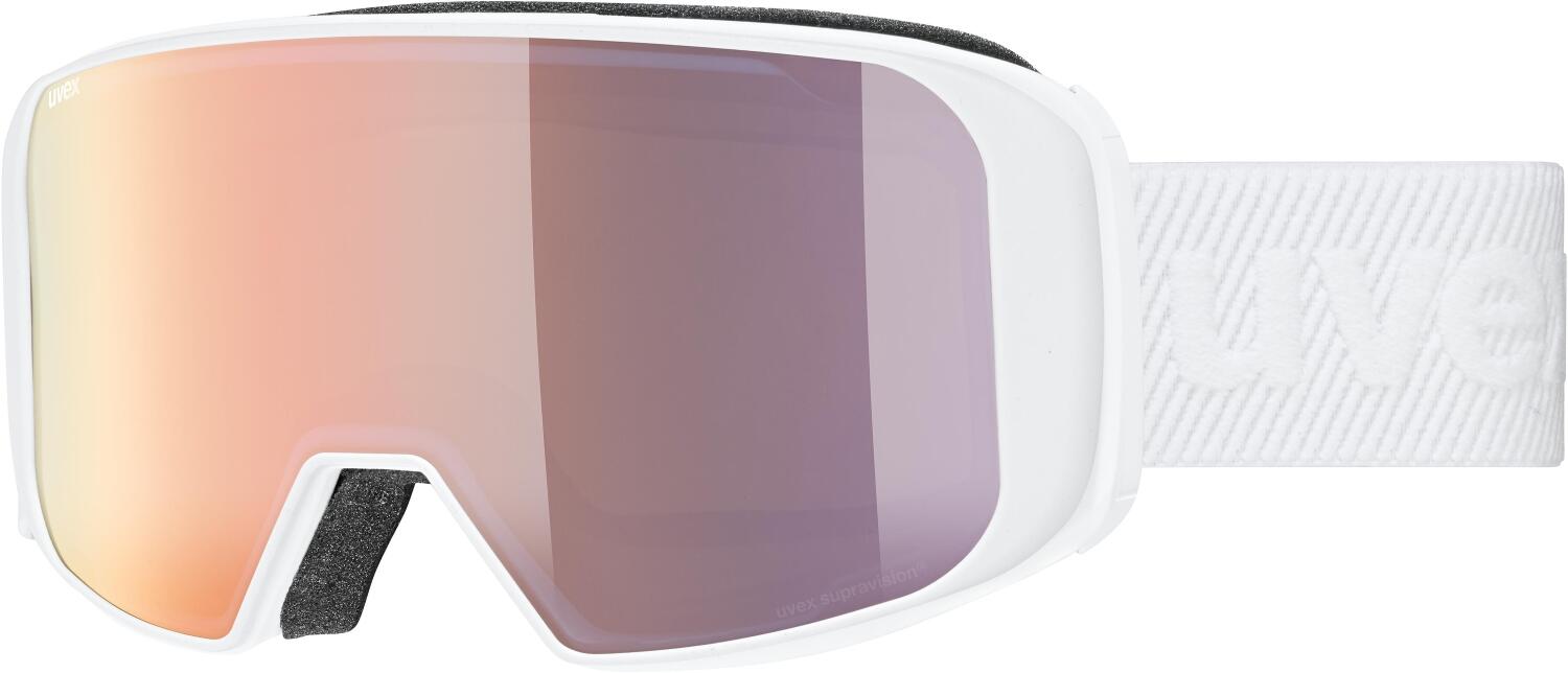 4043197328553 - uvex Saga Take Off Skibrille (Farbe 1130 white mirror rose lasergold lite clear (S1 S3))