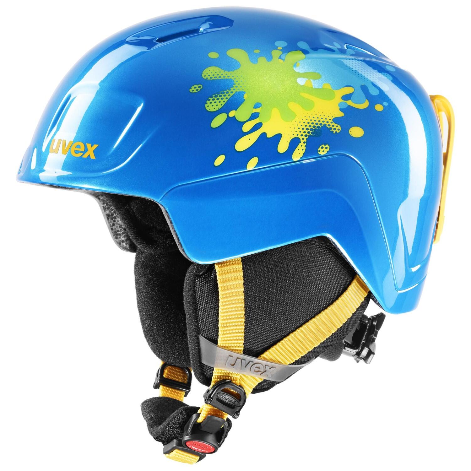 4043197329864 - uvex Heyya Kinder Skihelm (Größe 51-55 cm 40 blue splash)